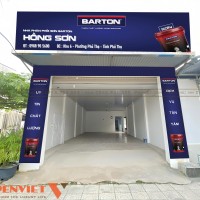 Thiết kế cửa hàng sơn Barton 50m2 tại Khu Công Nghiệp An Khánh, Hà Nội
